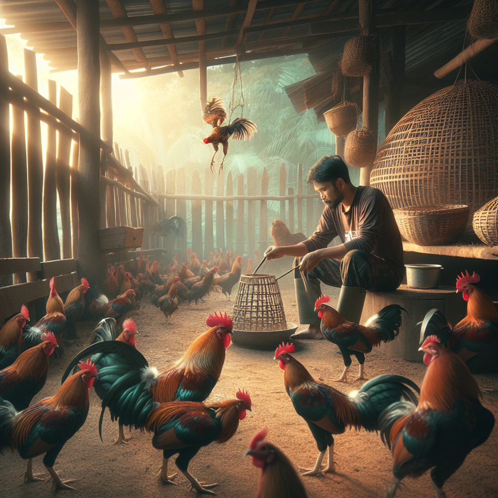 Behind the Scenes: A Day in the Life of an 8n8n Cockfighting Trainer