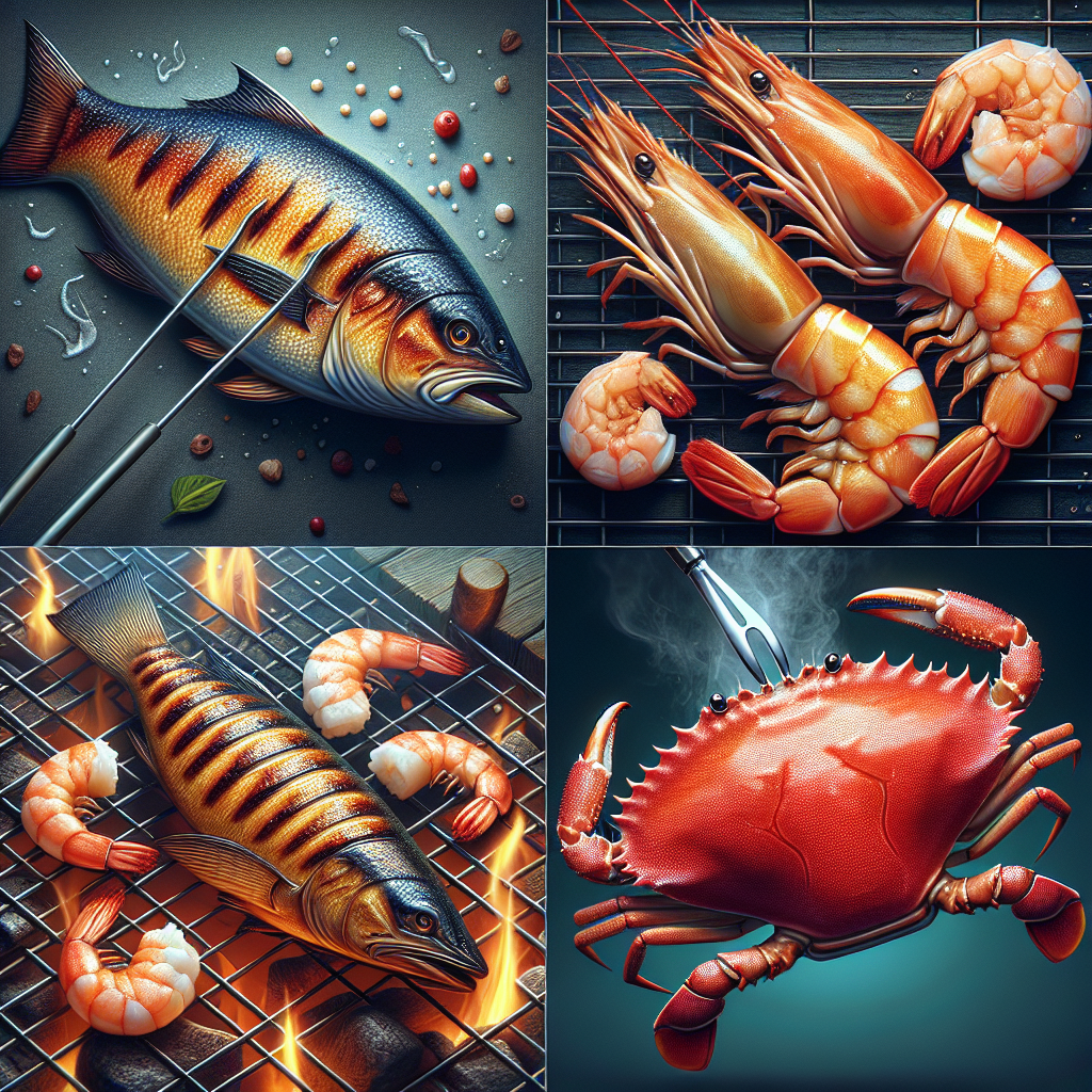 Cooking Techniques for Perfectly Grilled 88nn Fish Shrimp Crab